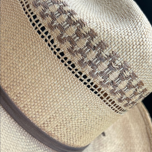 Cowboy hat, TanBark Men's Tan and Brown Woven Hat - Picture 4 of 6
